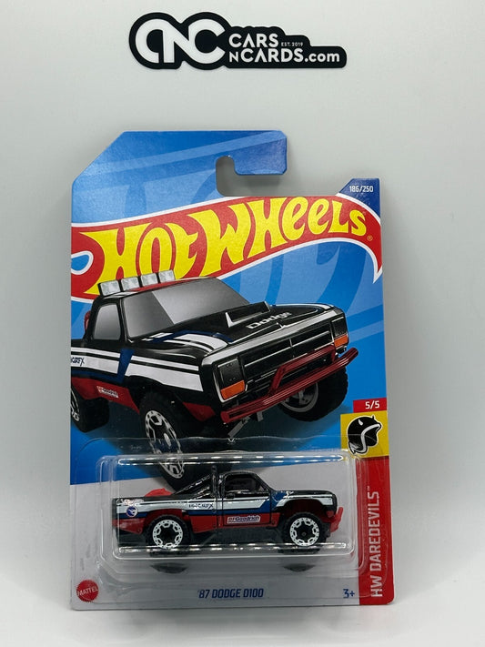 2022 Hot Wheels HW Daredevils 5/5 Treasure Hunt '87 Dodge D100