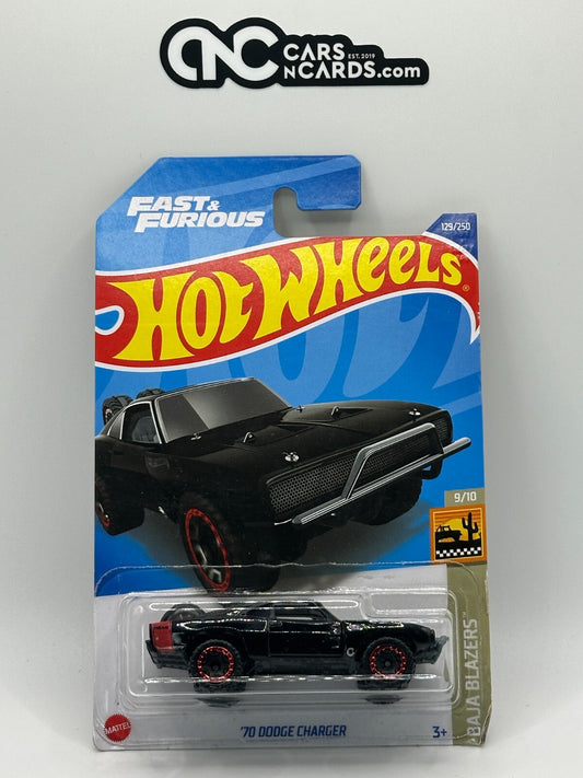2022 Hot Wheels Baja Blazers 9/10 Fast & Furious 70 Dodge Charger (Soft Corners)