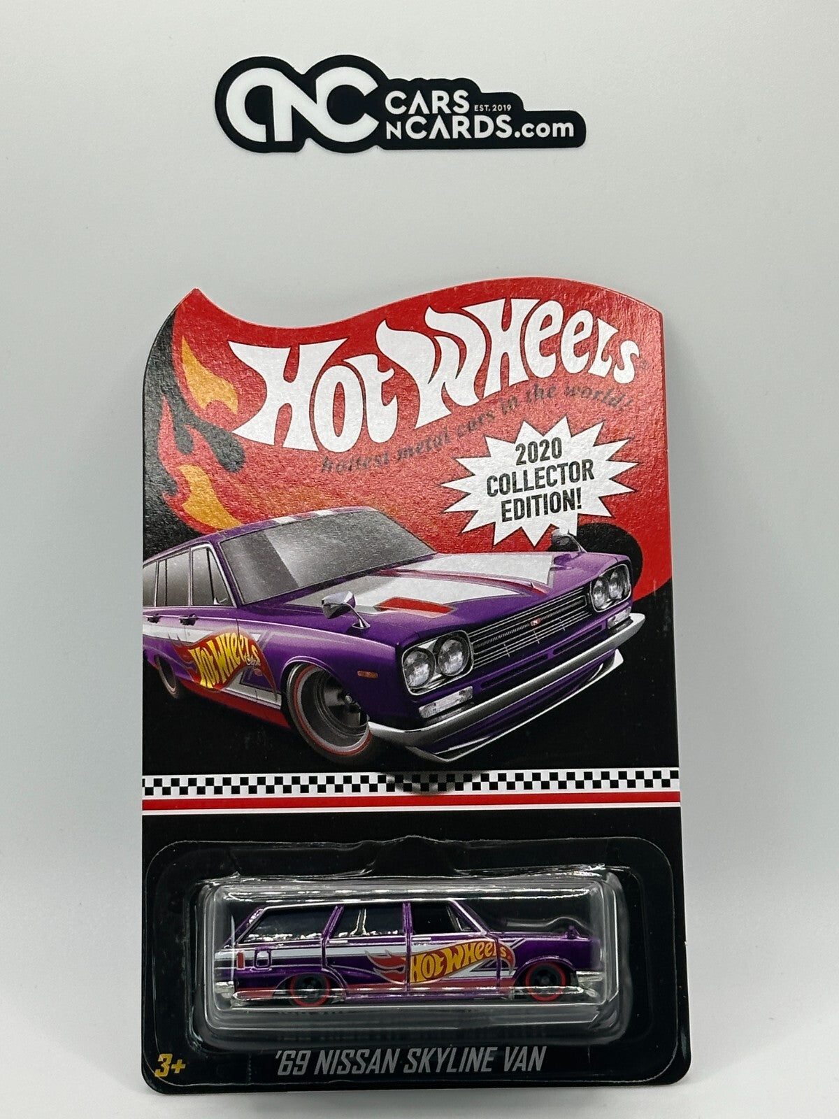 2020 Hot Wheels Mail In Collector Edition '69 Nissan Skyline Van With Protector