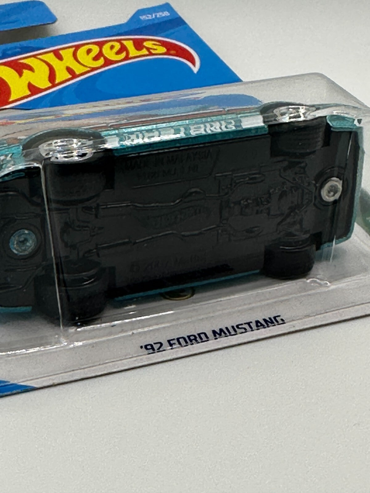2019 Hot Wheels Super Treasure Hunt '92 Ford Mustang (Blister Small Defect)