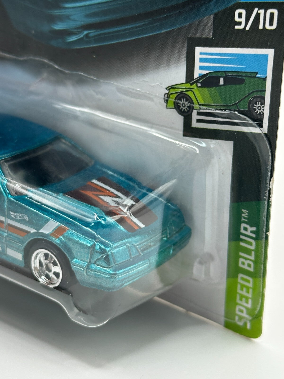 2019 Hot Wheels Super Treasure Hunt '92 Ford Mustang (Blister Small Defect)