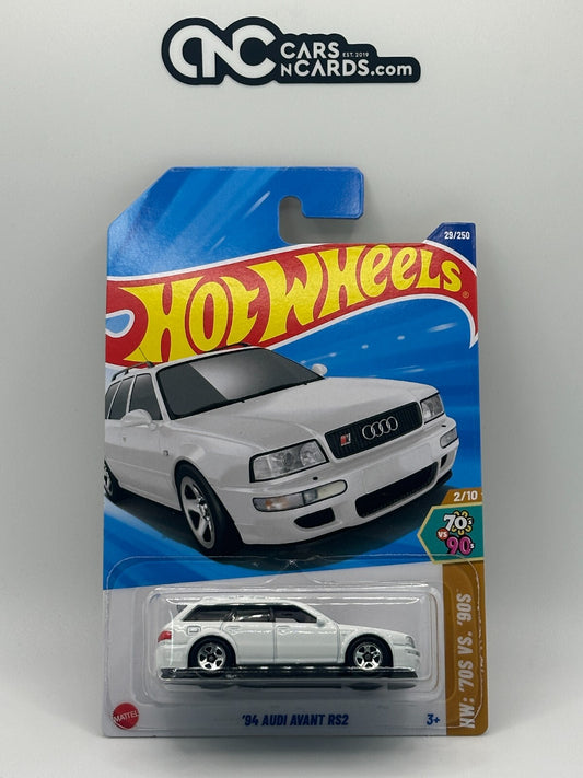 2025 Hot Wheels HW: '70s VS. '90s 2/10 '94 Audi Avant RS2 White