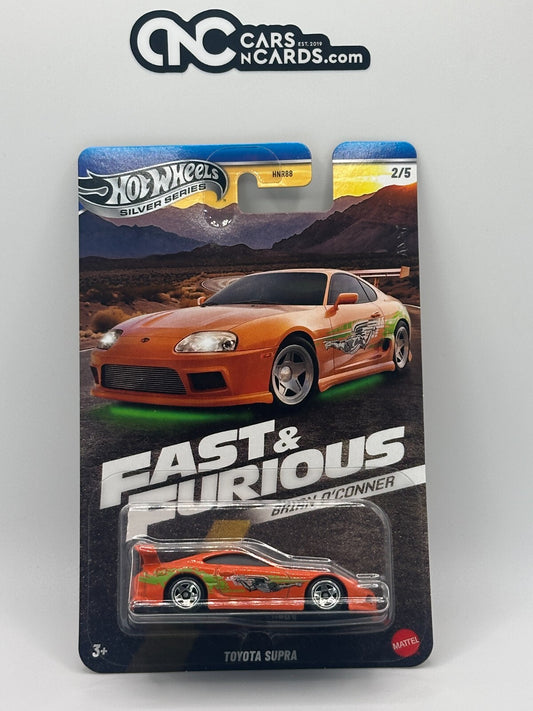 2024 Hot Wheels Silver Series Fast & Furious 2/5 Brian O'Conner Toyota Supra