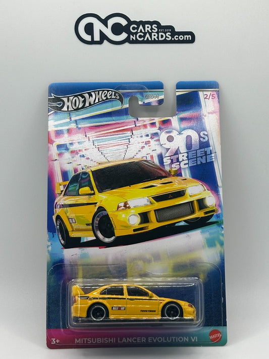 2024 Hot Wheels Silver Series 90s Street Scene Mitsubishi Lancer Evolution VI