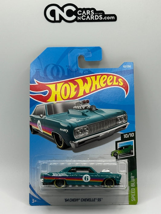 2019 Hot Wheels Speed Blur 10/10 '64 Chevy Chevelle SS