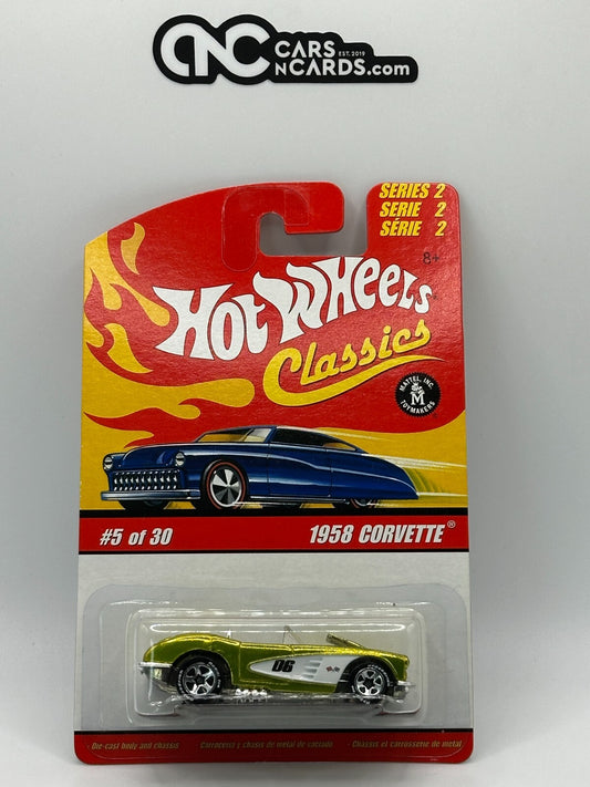 2006 Hot Wheels Classics Series 2 #5/30 Antifreeze 1958 Corvette