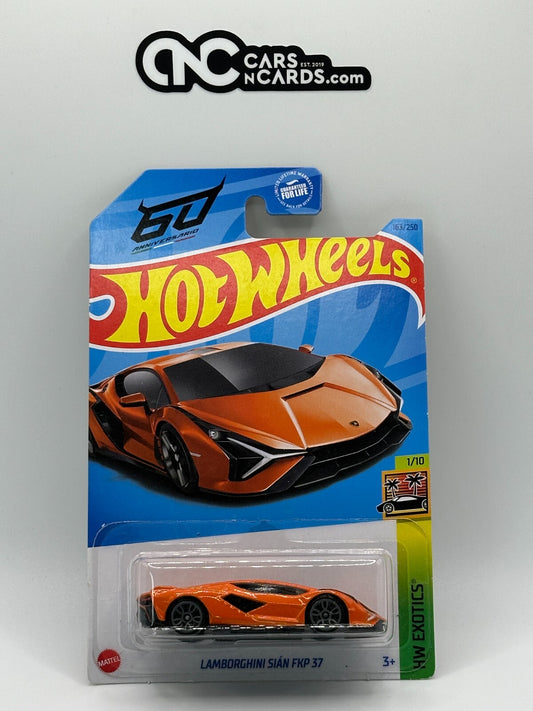 2023 Hot Wheels HW Exotics 1/10 Lamborghini Sian FKP 37 Orange