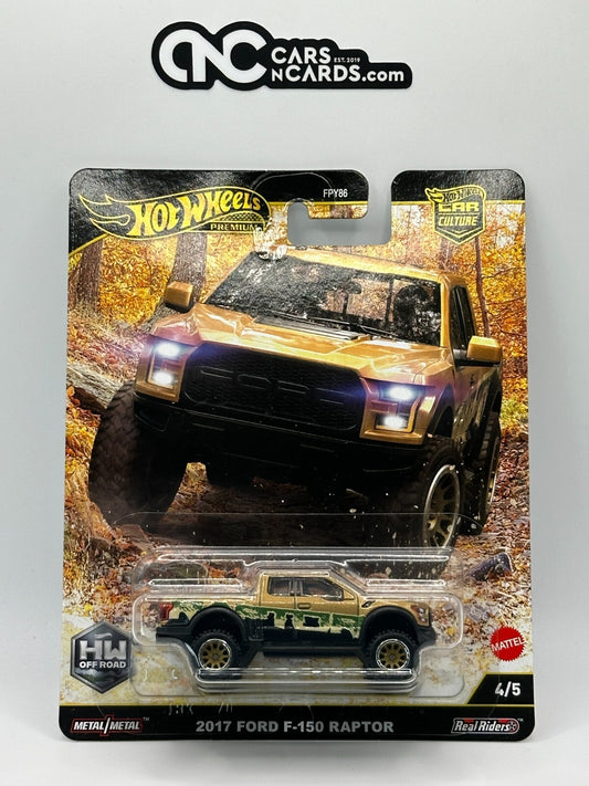 2025 Hot Wheels Premium Car Culture HW Off Road 2017 Ford Raptor