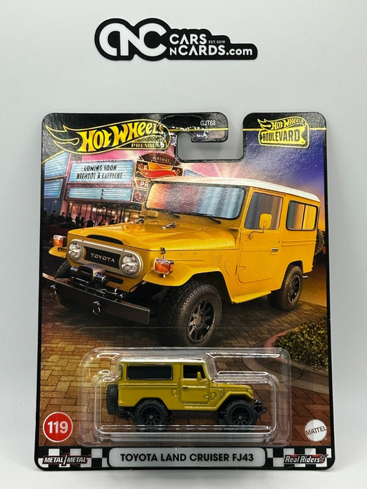 2025 Hot Wheels Premium Boulevard #119 Toyota Land Cruiser FJ43