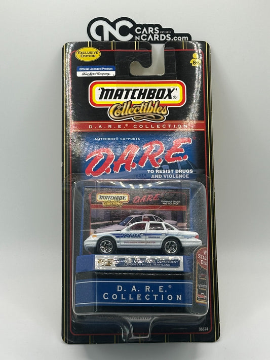 1999 Matchbox Collectibles D.A.R.E Collection Landover Police Crown Victoria