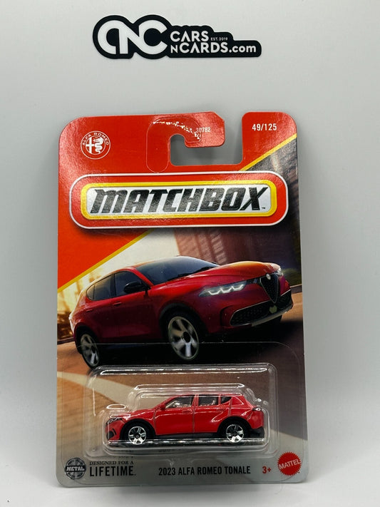 2025 Matchbox 49/125 2023 Alfa Romeo Tonale Red