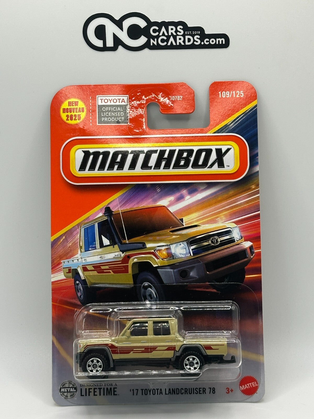 2025 Matchbox 109/125 '17 Toyota Landcruiser 78