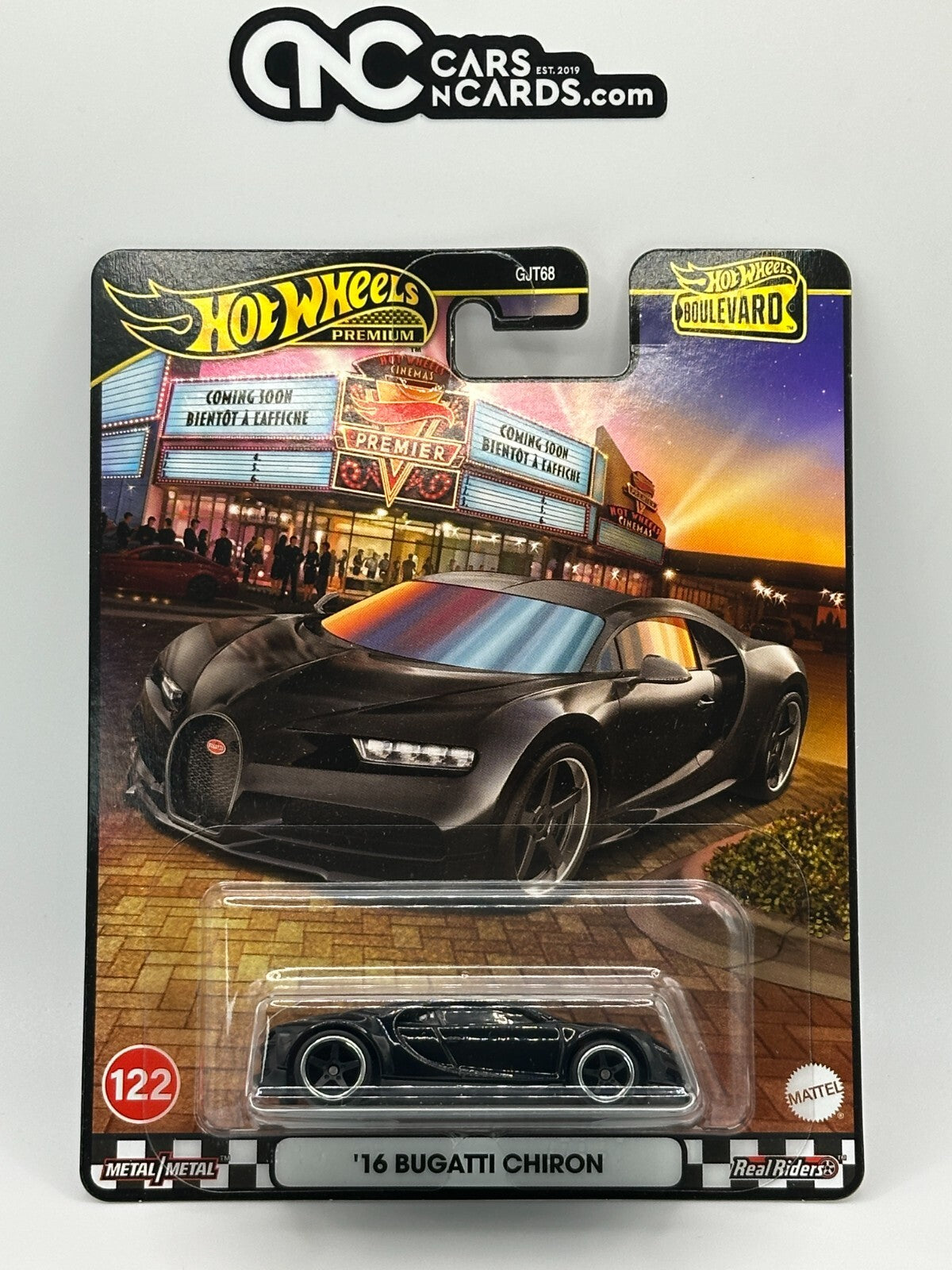 2025 Hot Wheels Premium Boulevard #122 '16 Bugatti Chiron