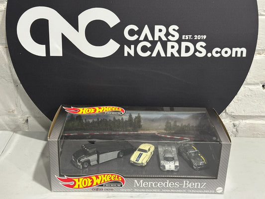 2021 Hot Wheels Premium Diorama Mercedes-Benz 300 SL/ C9/ AMG GT3