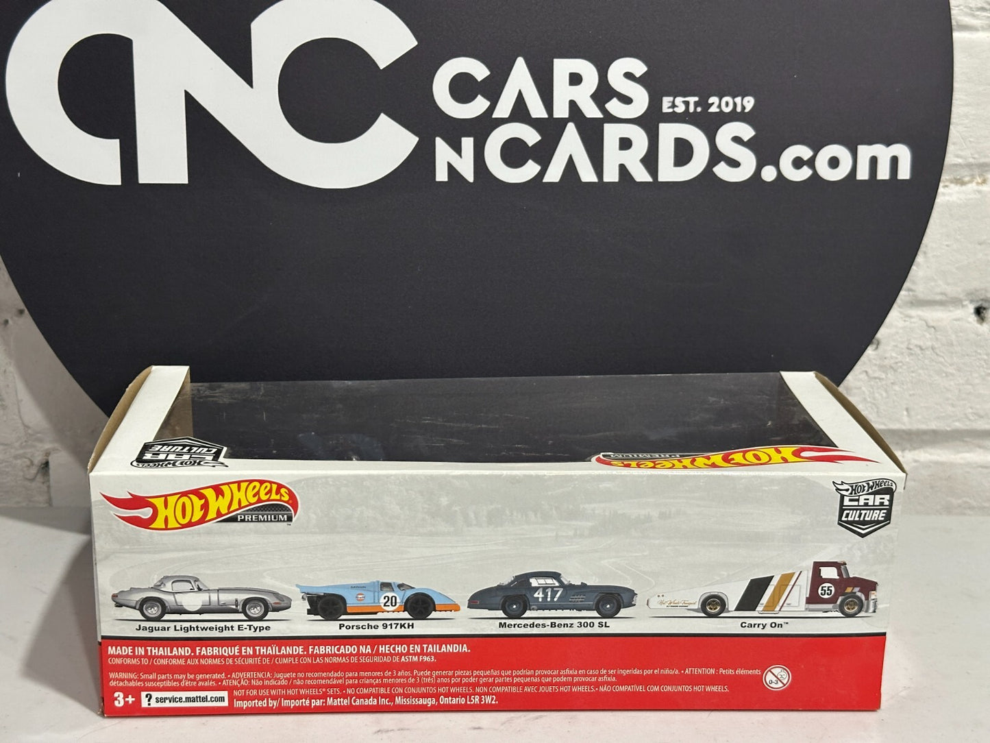 2020 Hot Wheels Premium Diorama Racers Jaguar/Porsche 917KH/ Mercedes-Benz 300SL