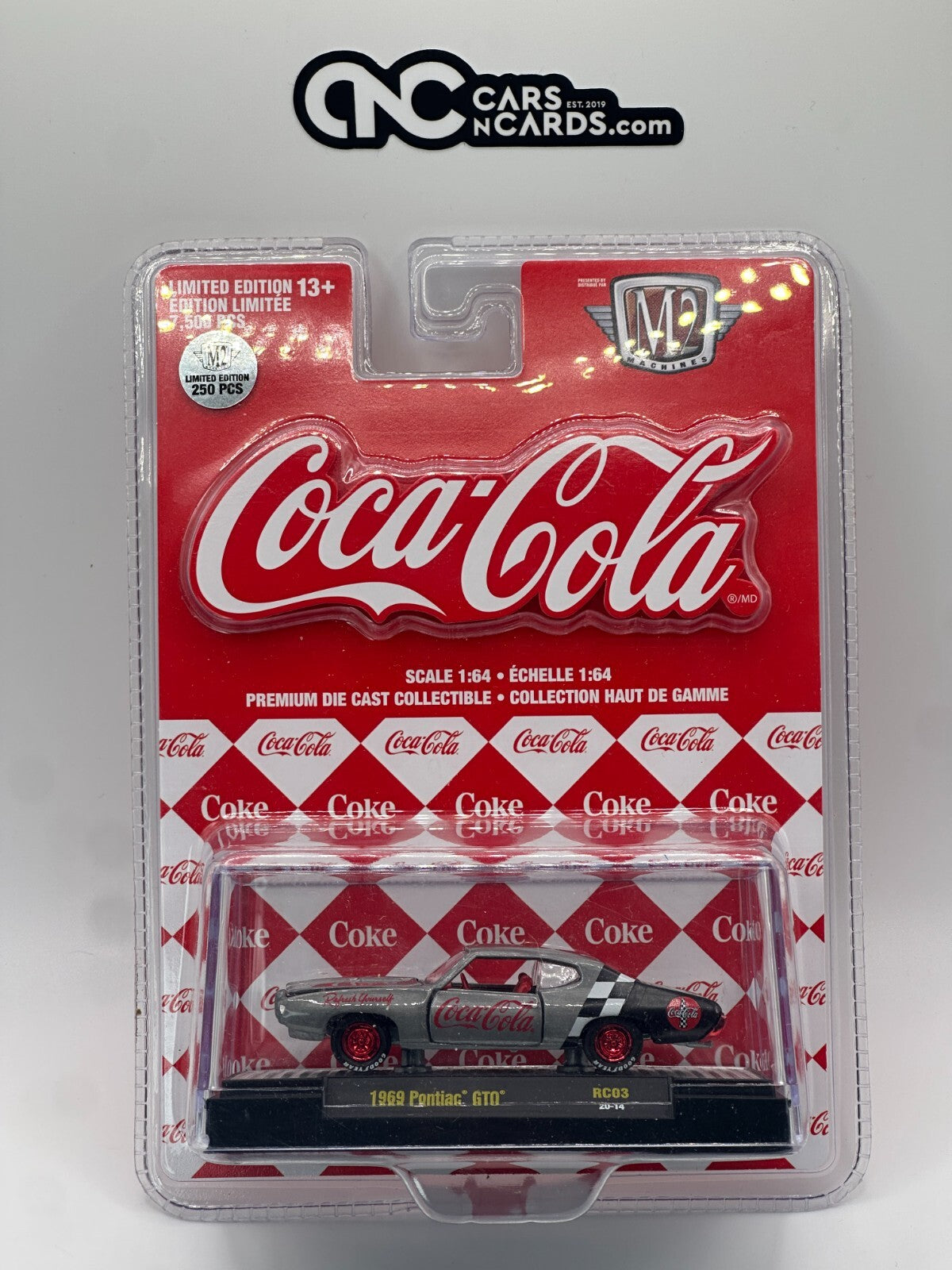M2 Machines Coca-Cola 1969 Pontiac GTO RC03 Chase