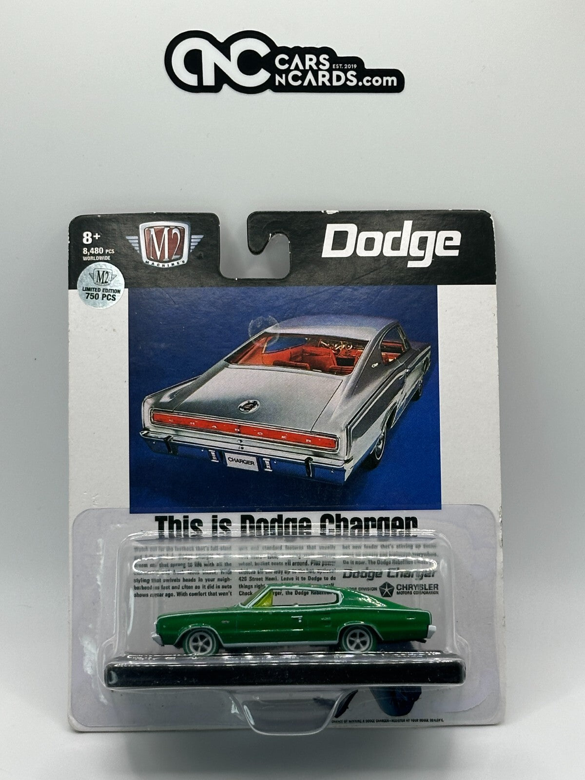 M2 Machines Auto Drivers 1966 Dodge Charger 383 Chase Limited Edition 750 Pieces