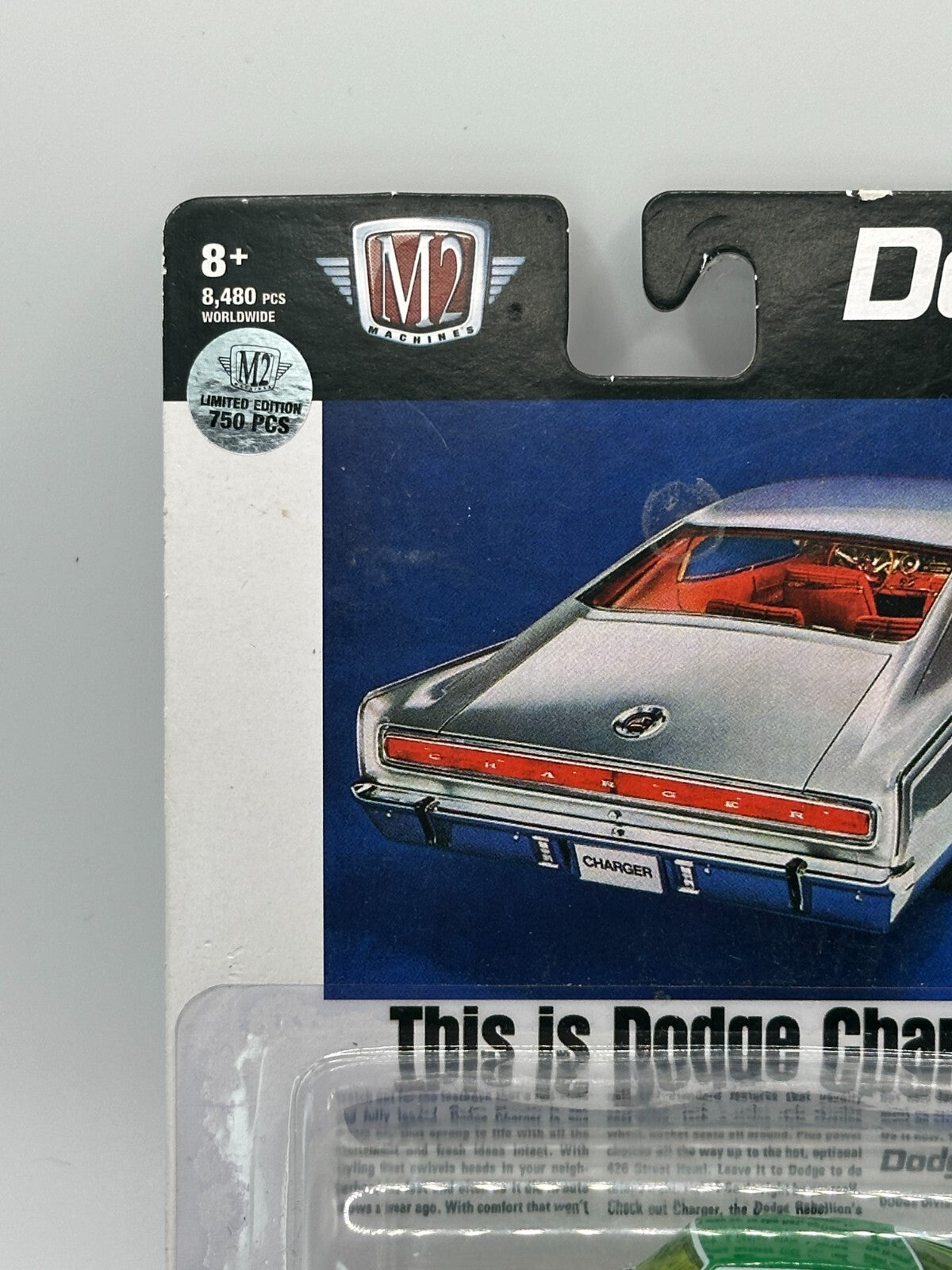 M2 Machines Auto Drivers 1966 Dodge Charger 383 Chase Limited Edition 750 Pieces