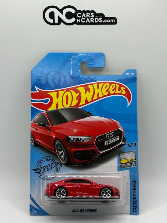 2019 Hot Wheels Factory Fresh 3/10 Audi RS 5 Coupe Red (Soft Corners)