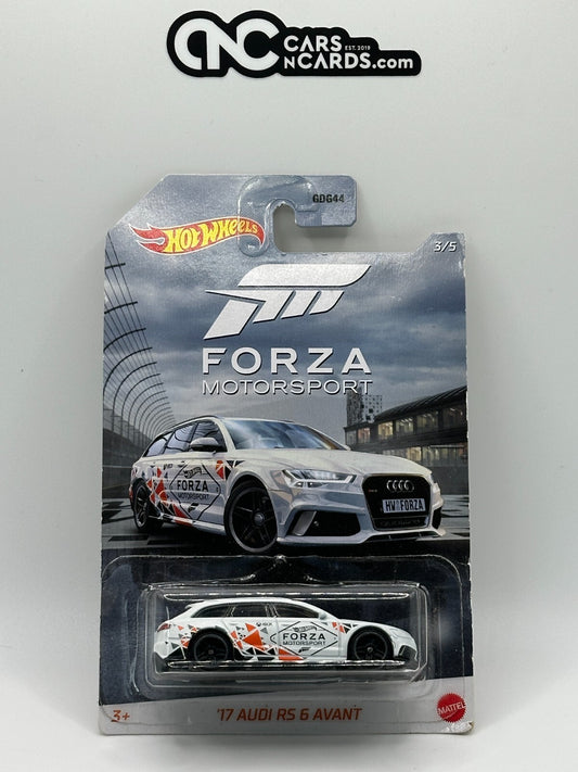 2020 Hot Wheels Forza Motorsport 3/5 '17 Audi RS 6 Avant (Soft Corners)