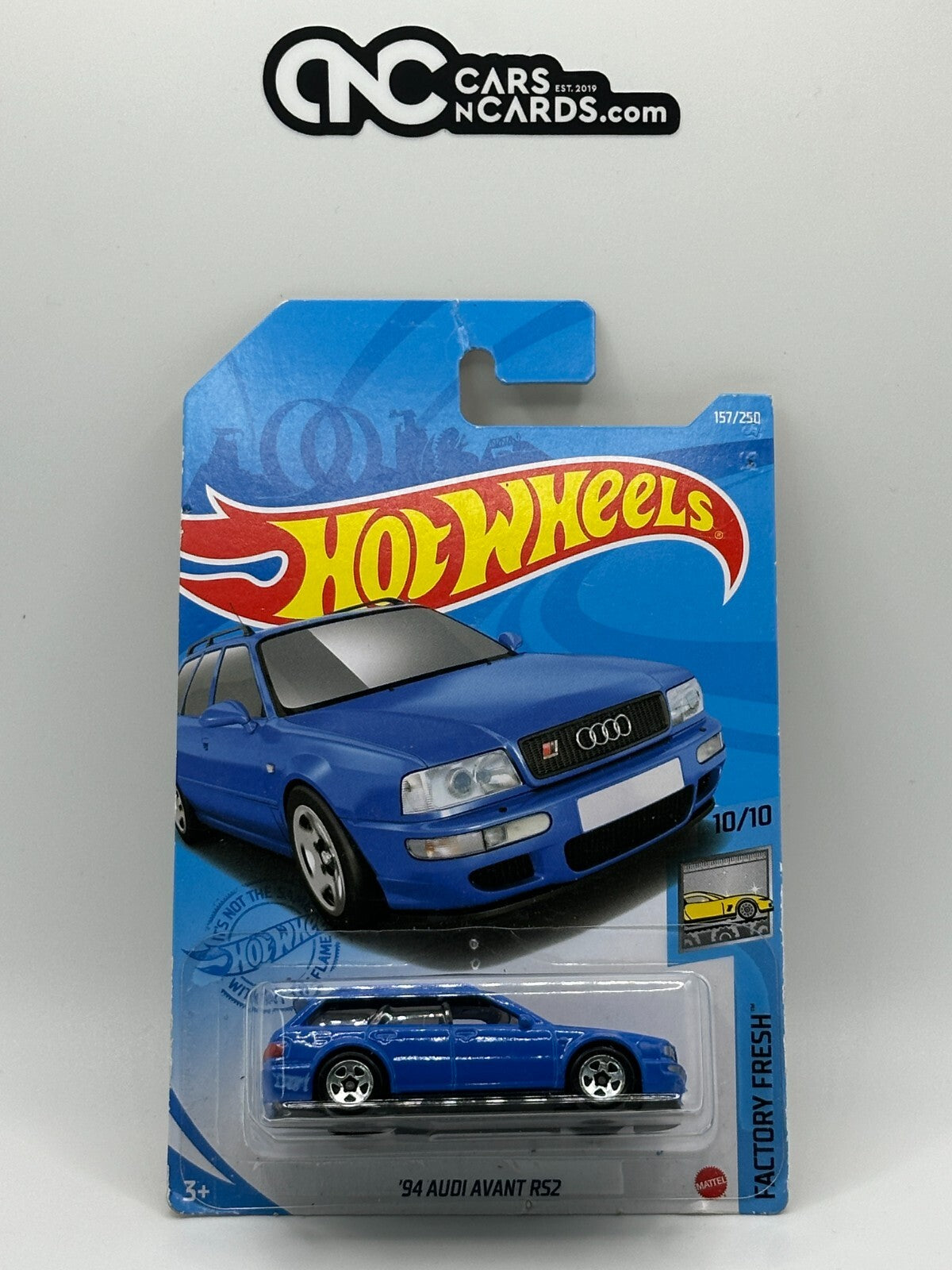 2021 Hot Wheels Factory Fresh 10/10 '94 Audi Avant RS2 (Card Damage)