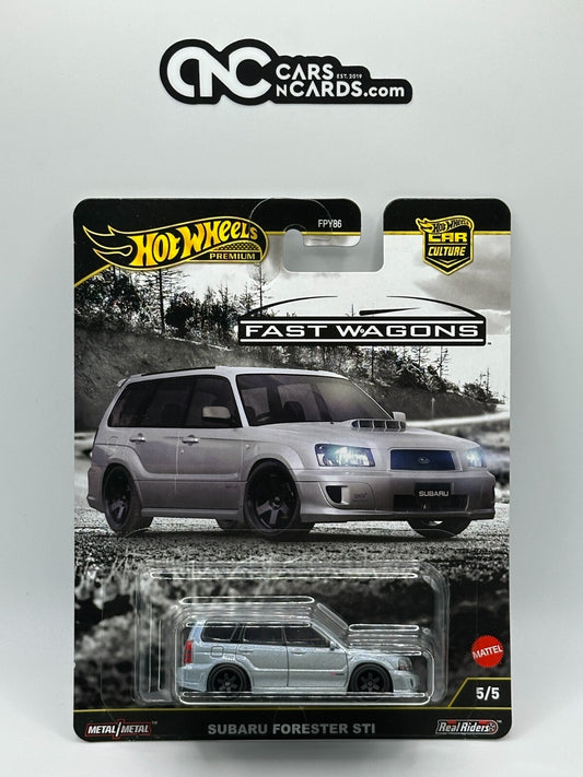 2025 Hot Wheels Premium Car Culture Fast Wagons 5/5 Subaru Forester STI