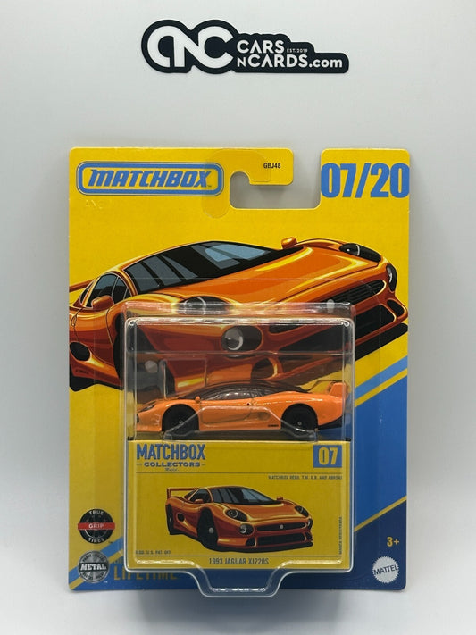 2025 Matchbox Collectors 07/20 1993 Jaguar XJ220S Orange