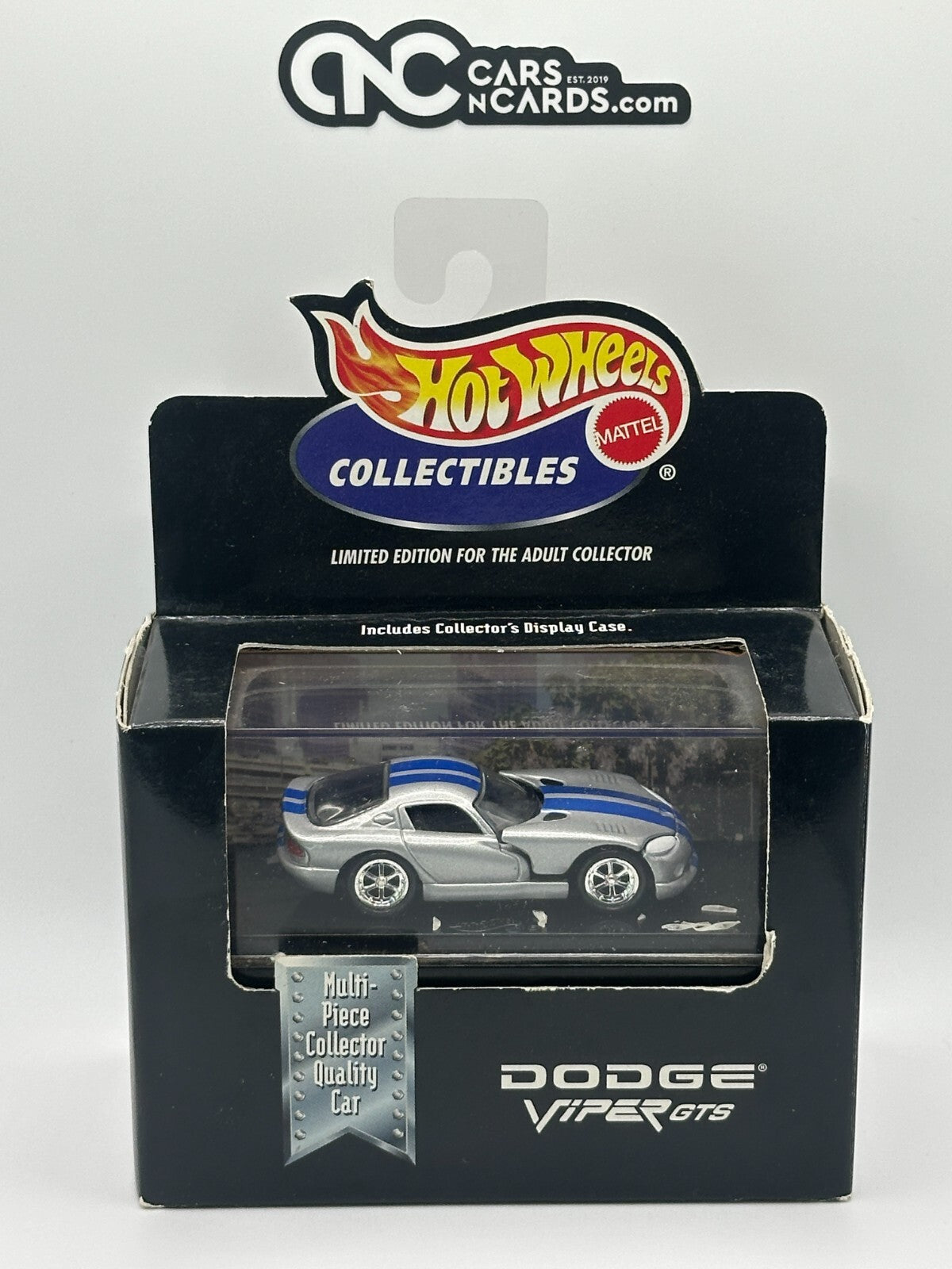 2000 Hot Wheels Collectibles Real Riders Dodge Viper GTS Silver