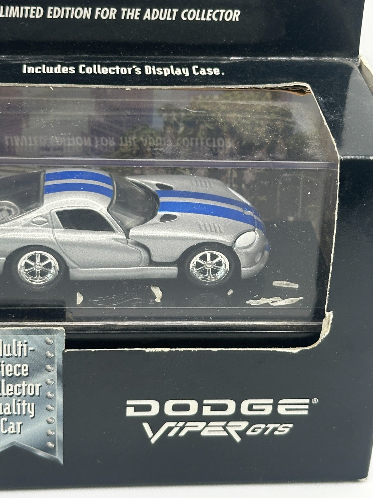 2000 Hot Wheels Collectibles Real Riders Dodge Viper GTS Silver