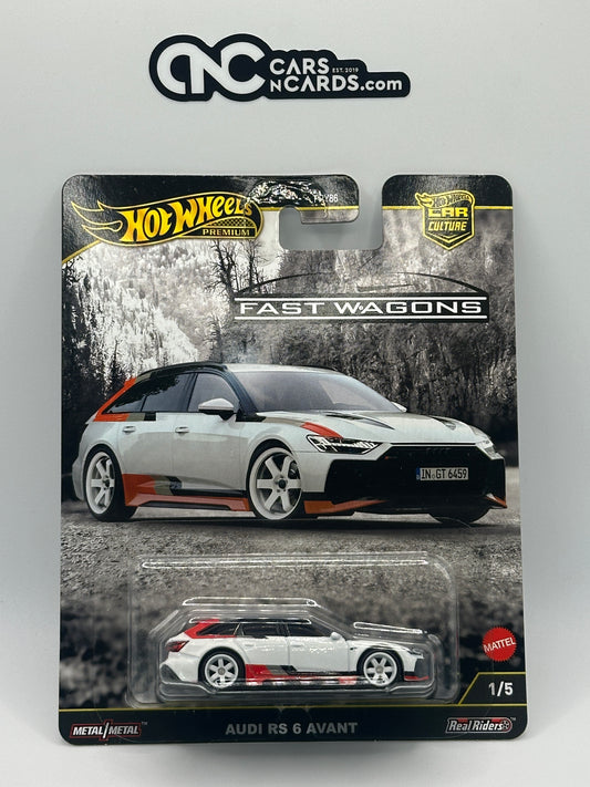 2025 Hot Wheels Premium Car Culture Fast Wagons Audi RS 6 Avant