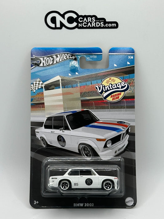 2024 Hot Wheels Vintage Racing Club 3/6 BMW 2002 (Card Crease)