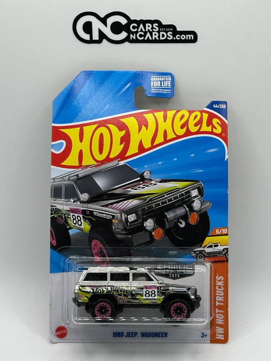 2025 Hot Wheels Zamac HW Hot Trucks 5/10 1988 Jeep Wagoneer