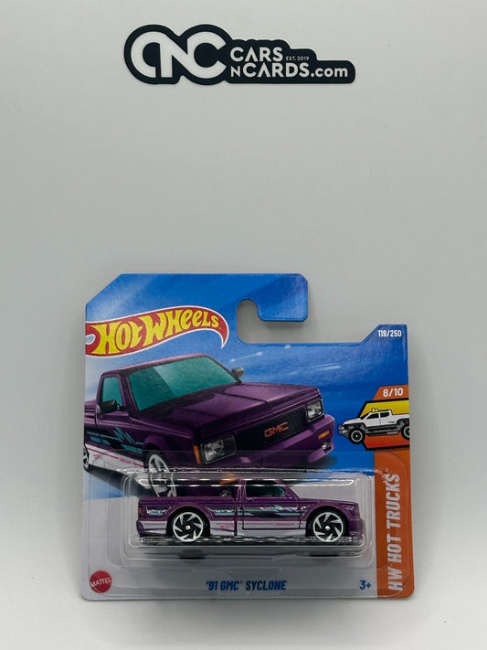2025 Hot Wheels HW Hot Trucks 8/10 '91 GMC Syclone Short Card
