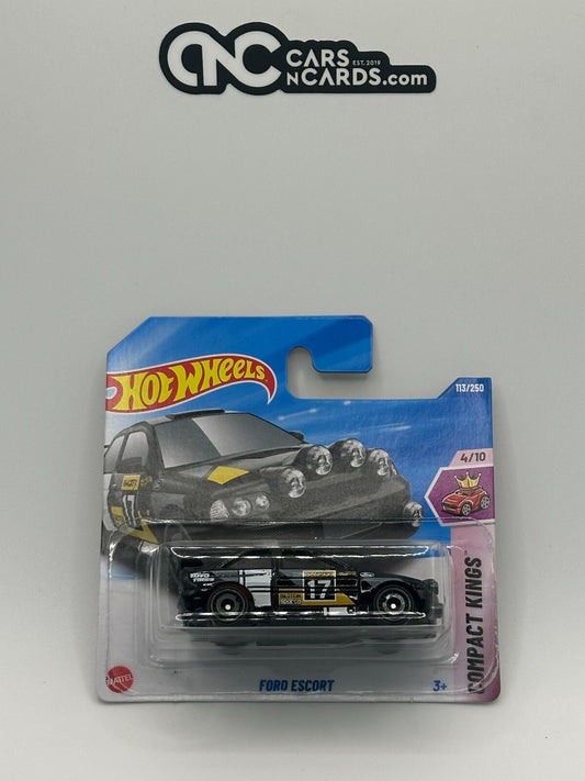 2025 Hot Wheels Compact Kings 4/10 Ford Escort Short Card
