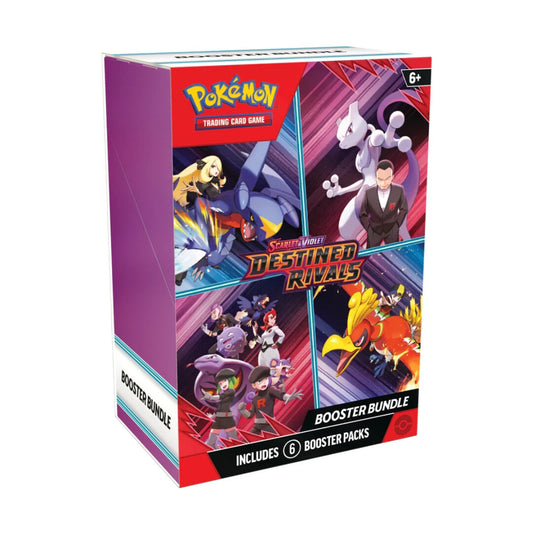 Pokemon Scarlet & Violet Destined Rivals Booster Bundle 6 Booster Sealed Box
