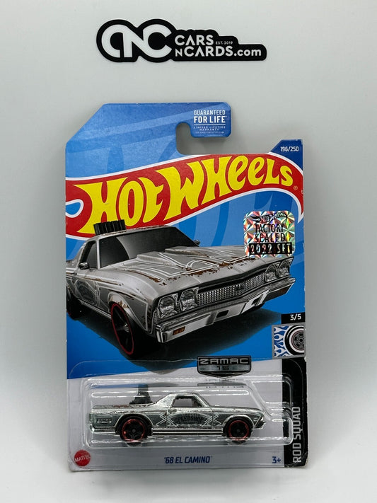 2022 Hot Wheels RLC Factory Sealed Rod Squad Zamac '68 El Camino (Soft Corners)