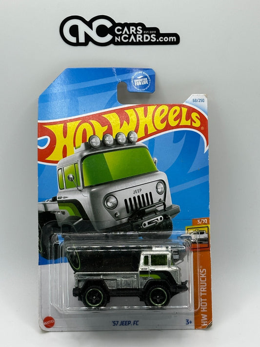 2024 Hot Wheels HW Hot Trucks 3/10 Zamac '57 Jeep FC (Card Damage)