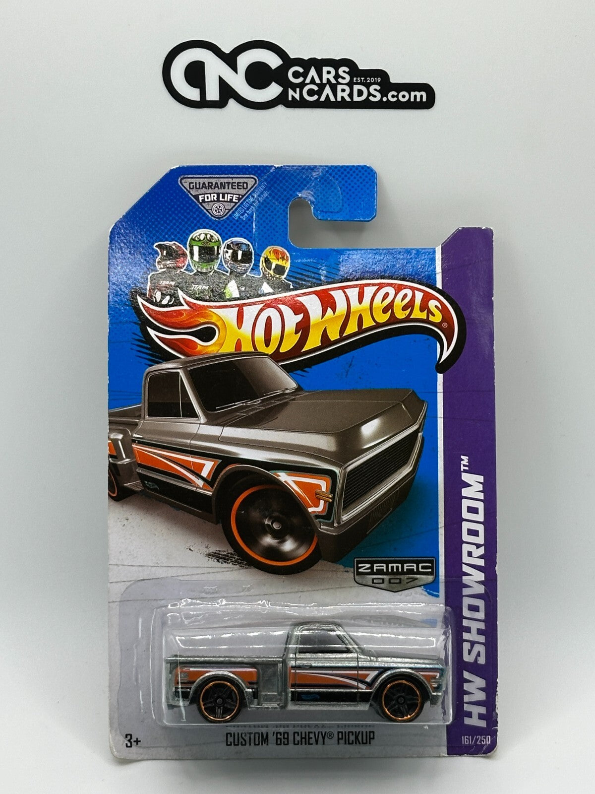 2013 Hot Wheels HW Showroom Zamac Custom '69 Chevy Pickup (Soft Corners)