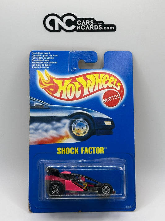 1992 Hot Wheels Blue Card Shock Factor (Soft Corners)