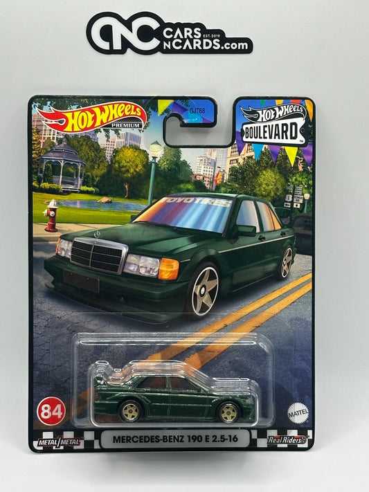 2023 Hot Wheels Premium Boulevard #84 Mercedes-Benz 190 E 2.5-16