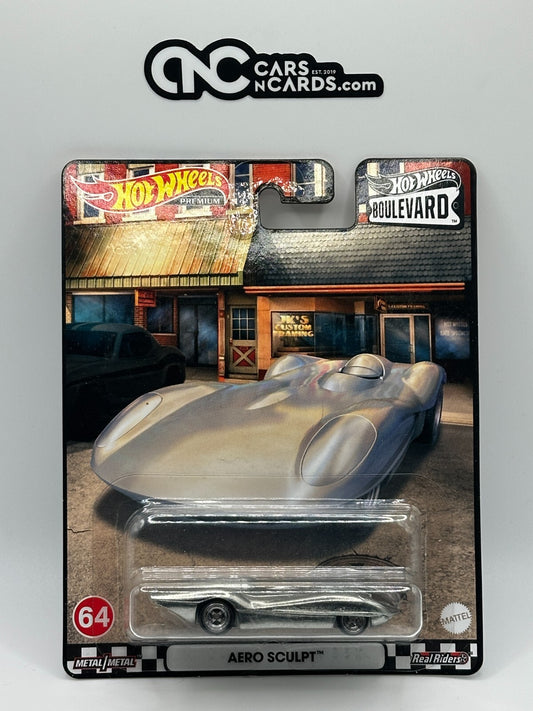 2022 Hot Wheels Premium Boulevard #64 Aero Sculpt