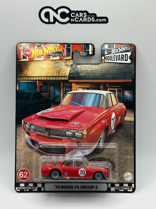 2022 Hot Wheels Premium Boulevard #62 '70 Rover P6 Group 2