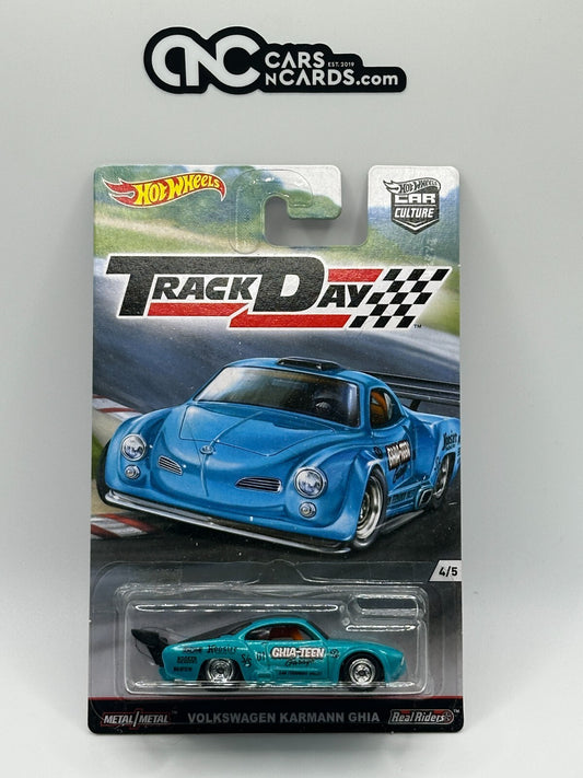 2016 Hot Wheels Premium Car Culture Track Day 4/5 Volkswagen Karmann Ghia