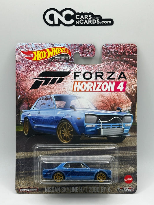 2021 Hot Wheels Premium Pop Culture Forza Horizon 4 Nissan Skyline H/T 2000 GT-X