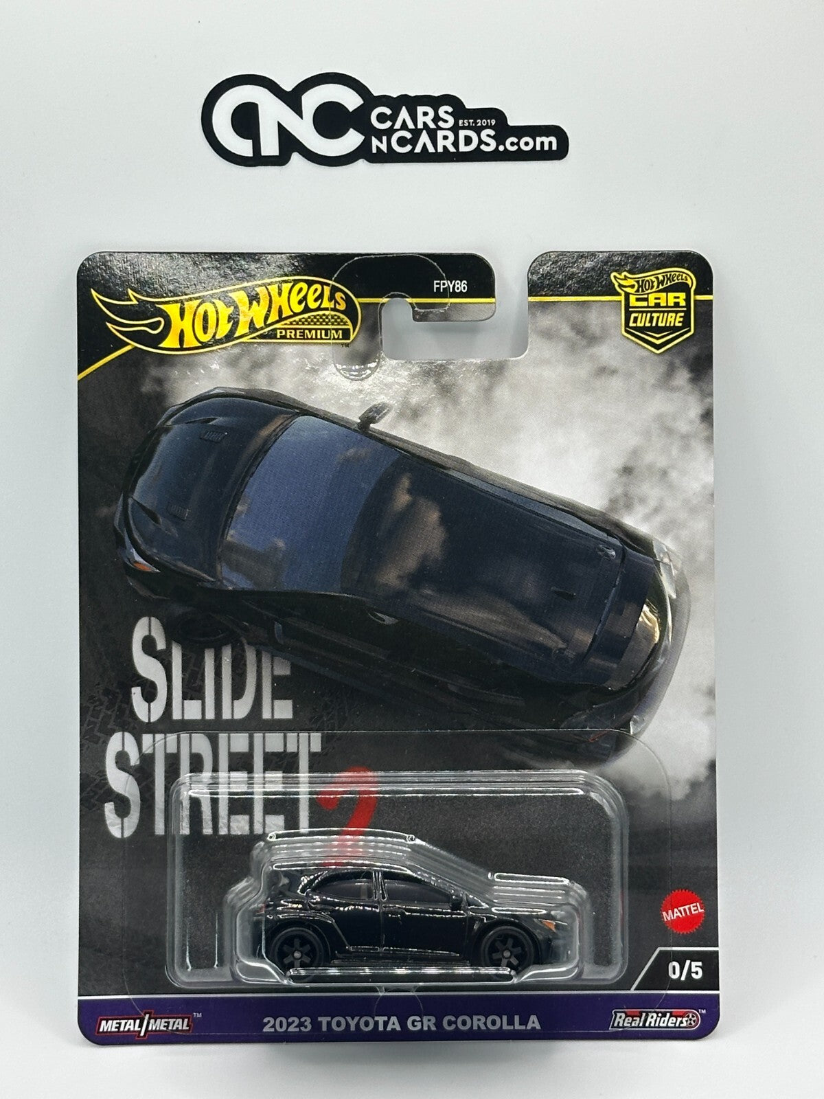 2024 Hot Wheels Premium Car Culture Slide Street 2 0/5 Toyota GR Corolla Chase