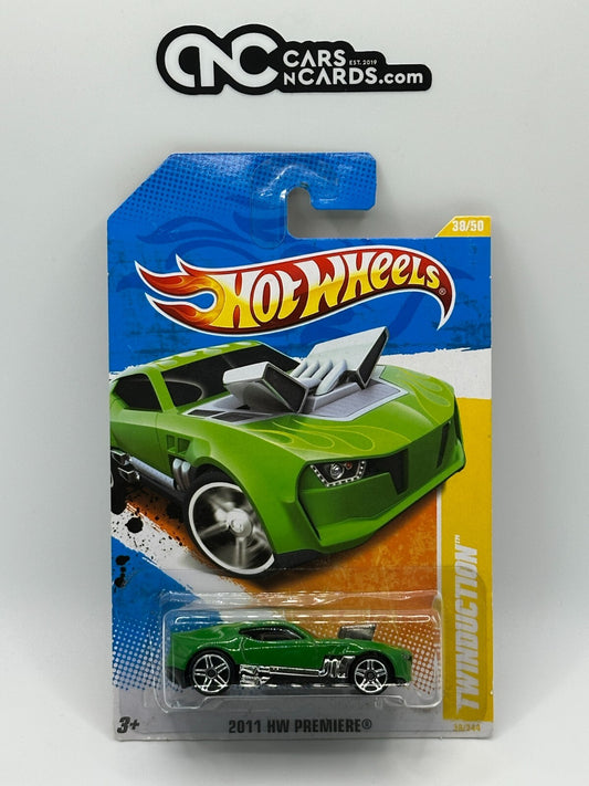 2011 Hot Wheels 2011 HW Premiere Twinduction Green