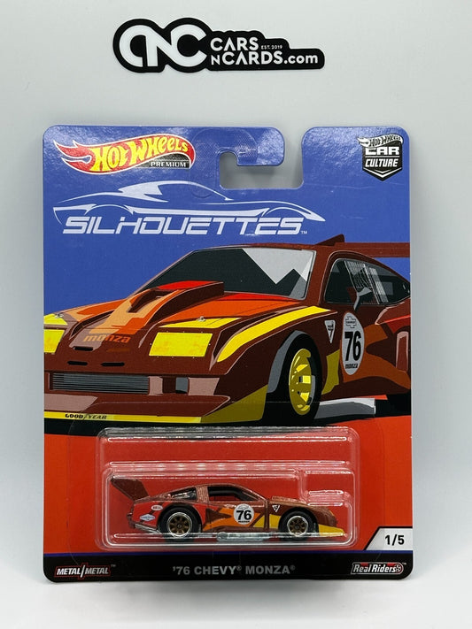 2019 Hot Wheels Premium Car Culture Silhouettes 1/5 '76 Chevy Monza