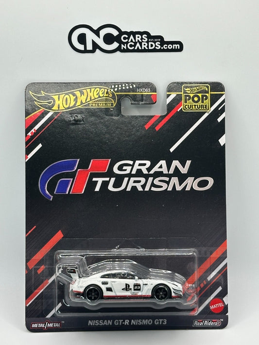 2024 Hot Wheels Premium Pop Culture Gran Turismo Nissan GT-R Nismo GT3