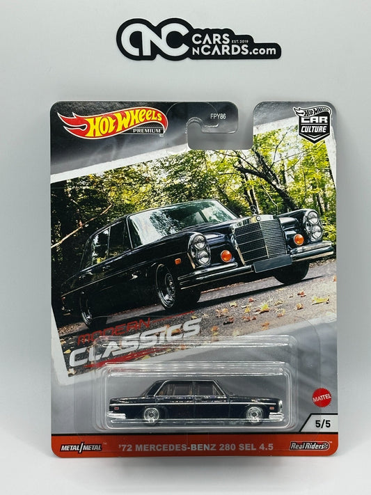 2020 Hot Wheels Premium Car Culture Modern Classics '72 Mercedes-Benz 280 SEL