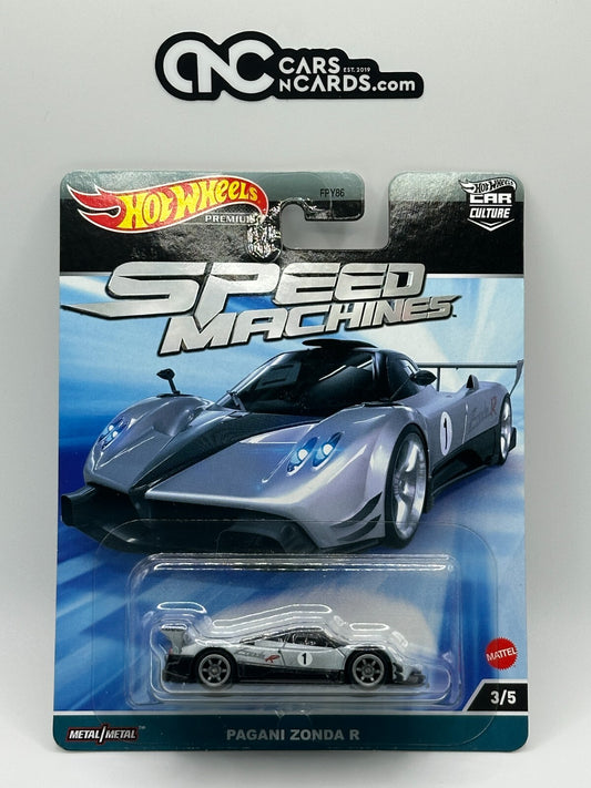 2023 Hot Wheels Premium Car Culture Speed Machines 3/5 Pagani Zonda R
